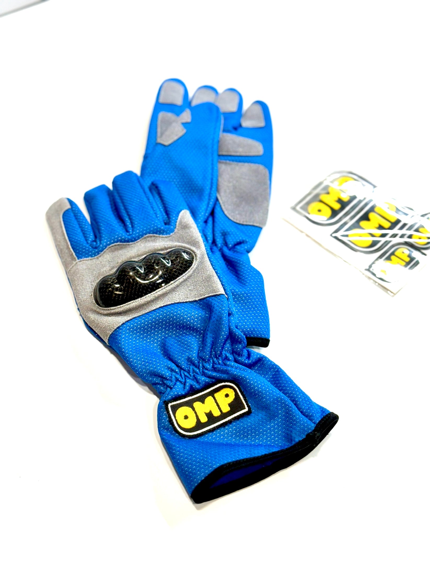 OMP KARTING RAIN GLOVES WITH HARD KNUCKLE PROTECTION