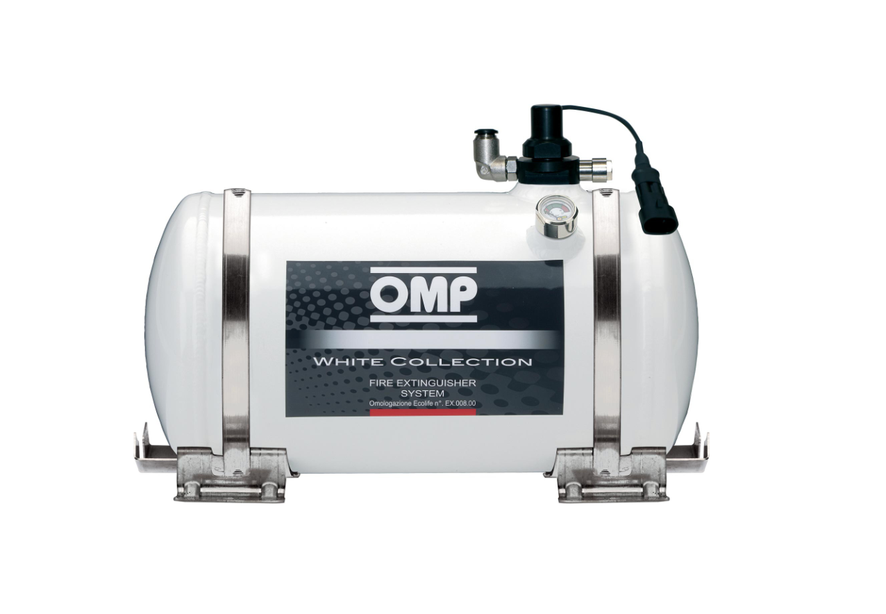 OMP WHITE COLLECTION ELECTRICAL FIRE EXTINGUISHER SYSTEM